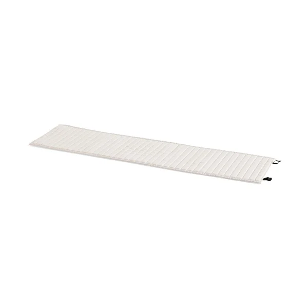 HAY Palissade Quilted chaise lounge cushion Cream white