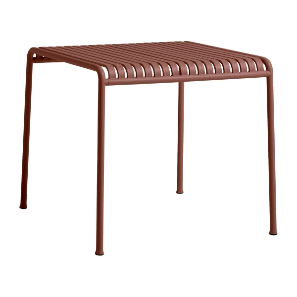 HAY Palissade table 82.5x90 cm Iron red