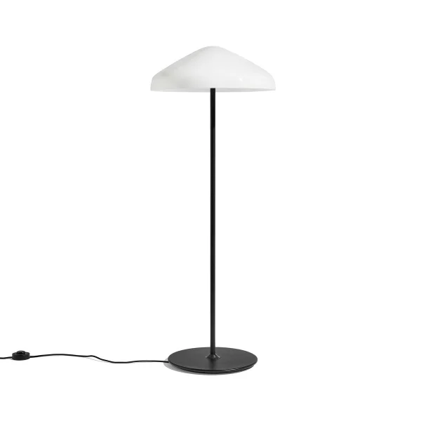 HAY Pao Glass floor lamp White opal glass