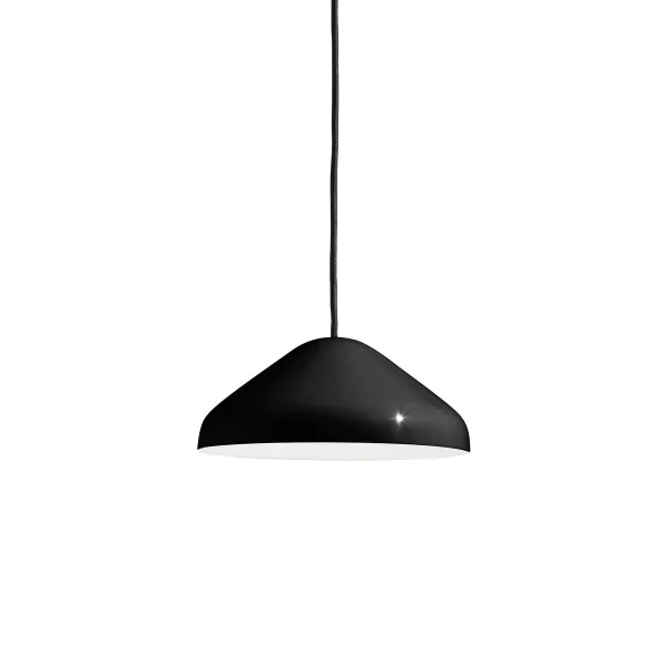 HAY Pao Steel pendant lamp Ø23 cm Soft black