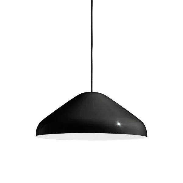 HAY Pao Steel pendant lamp Ø35 cm Soft black