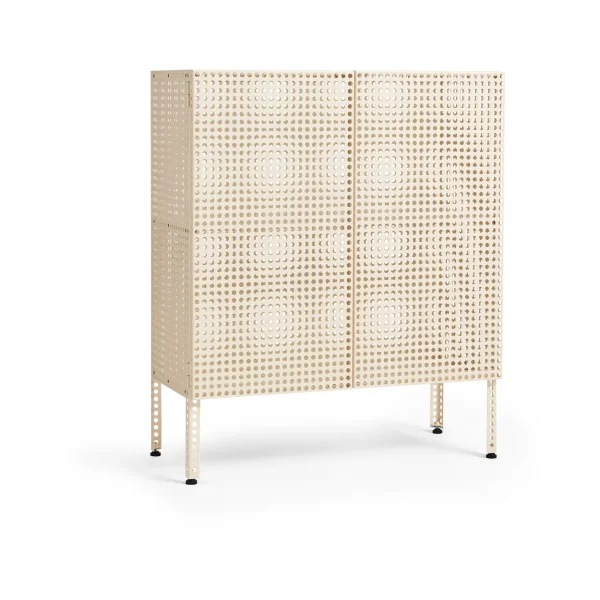 HAY Perforated Cabinet cabinet medium Eggshell