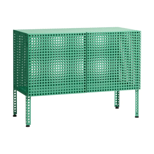 HAY Perforated Cabinet skåp small Soft jade