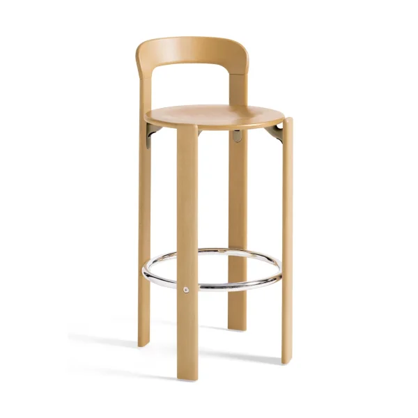 HAY Rey bar stool 75 cm Golden