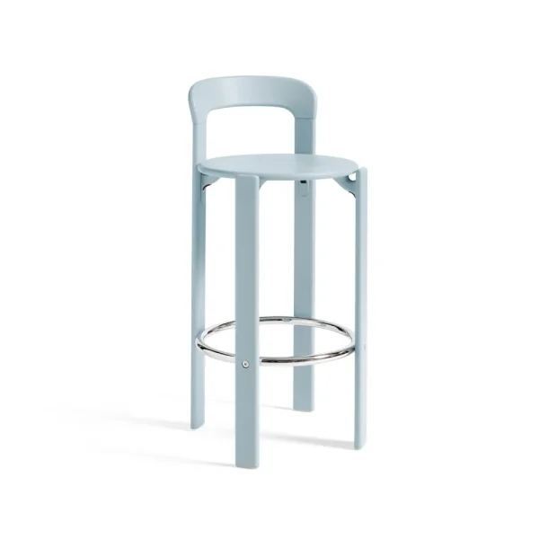 HAY Rey bar stool 75 cm Slate blue