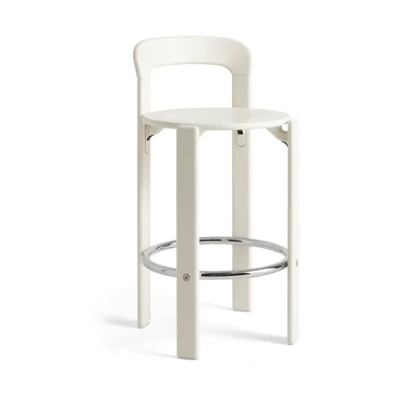 HAY Rey bar stool low 65 cm Cream white