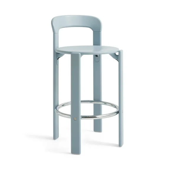 HAY Rey bar stool low 65 cm Slate blue
