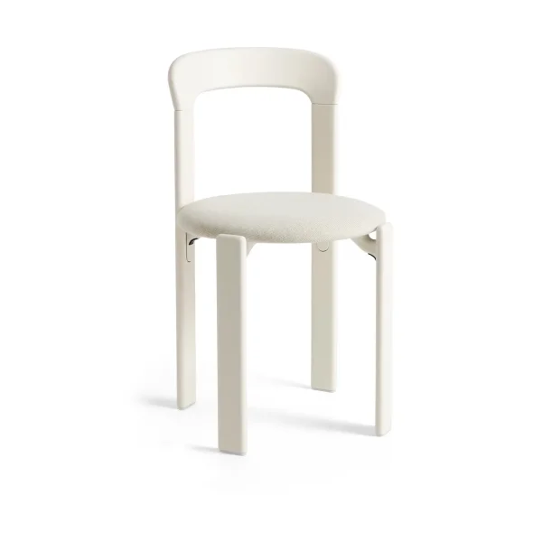HAY Rey chair upholstered seat Mode 011-cream white