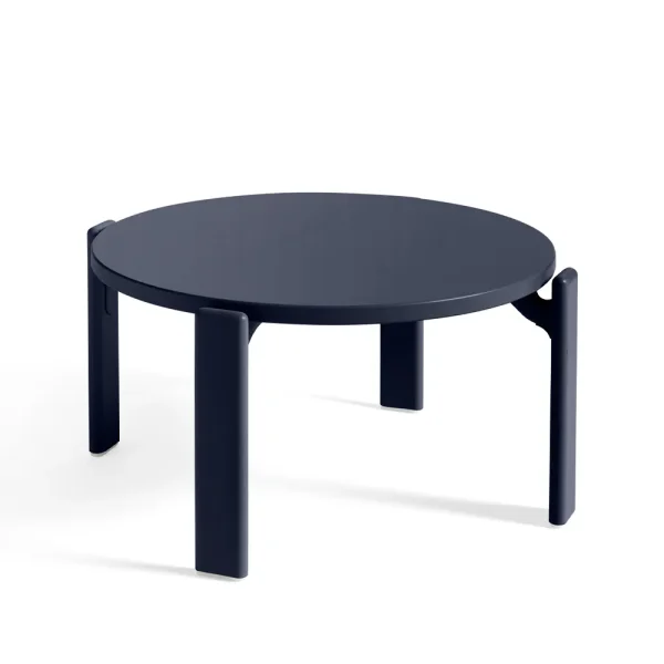 HAY Rey coffee table Ø66,5x32 cm Deep blue