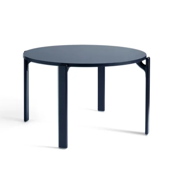 HAY Rey dining table Ø128 cm deep blue