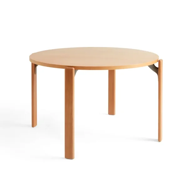 HAY Rey dining table Ø128 cm golden