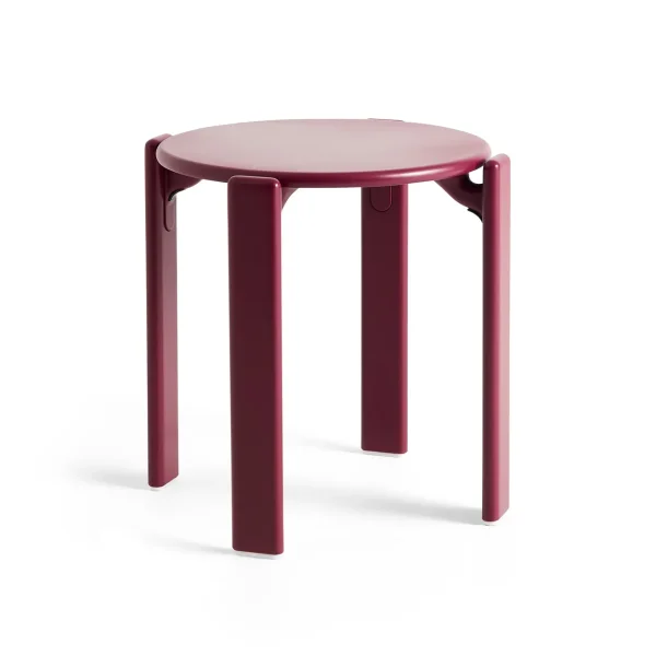 HAY Rey stool Ø46,5x46 cm Grape red