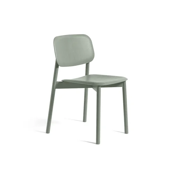 HAY Soft Edge 60 chair Dusty green-oak frame
