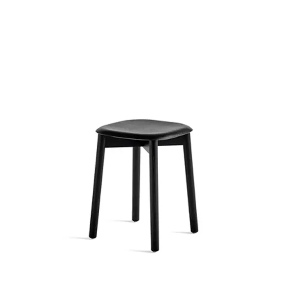 HAY Soft Edge 72 stool Black oak-black oak frame