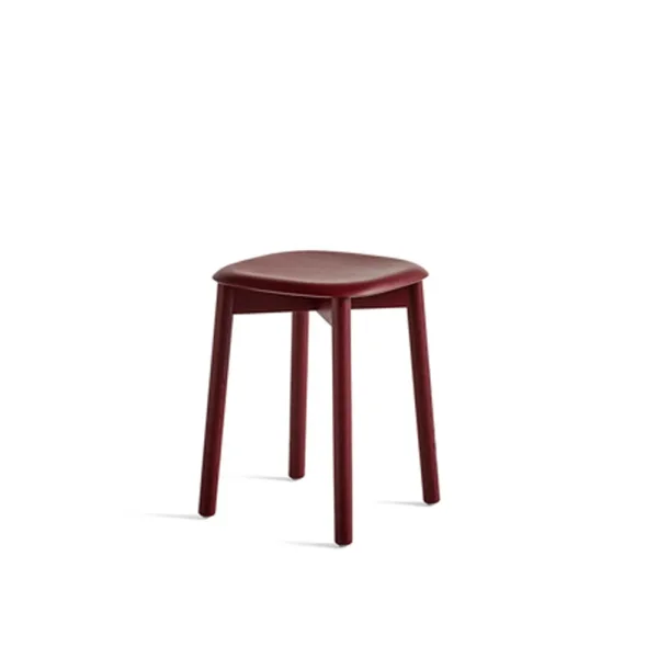 HAY Soft Edge 72 stool Fall red-fall red oak frame