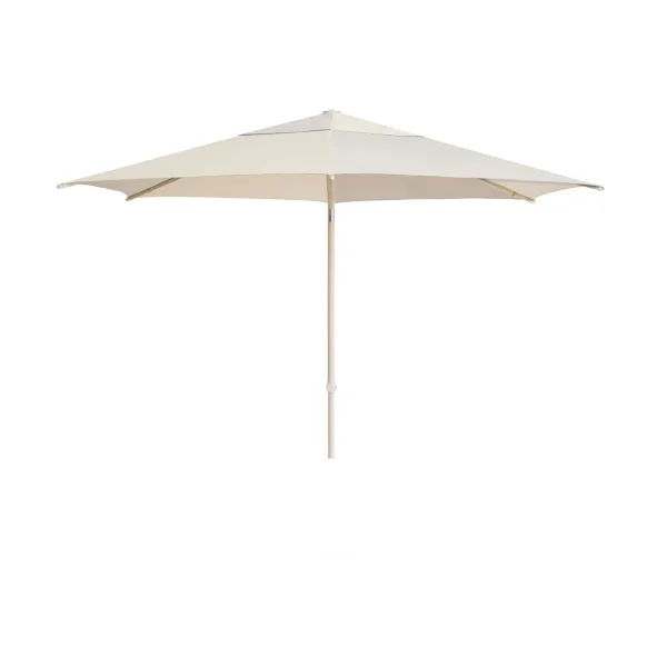 HAY Terrazza Hexagon parasol Off-white -grey