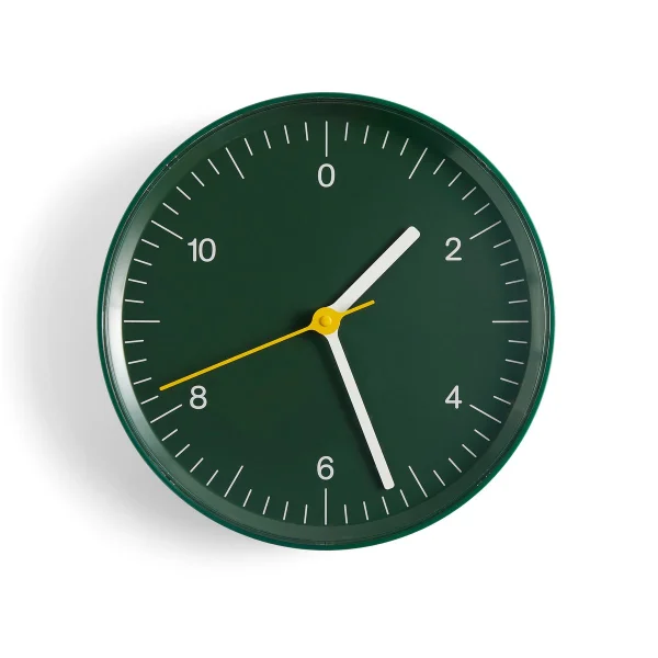HAY Wall Clock Ø26.5 cm Green