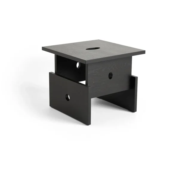 HAY Wood Box coffee table Black lacquered oak
