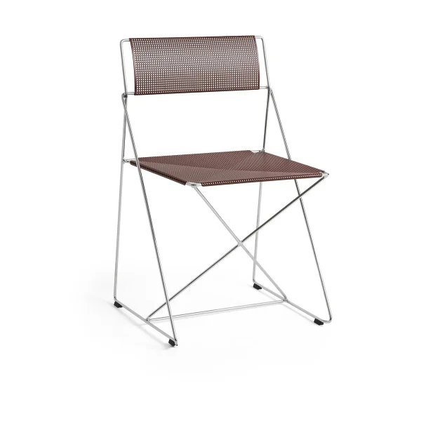 HAY X-Line Indoor chair Iron red
