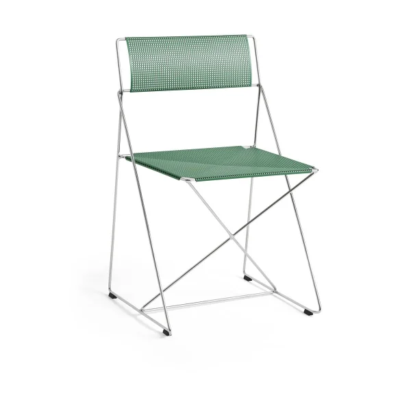 HAY X-Line Indoor chair Leek green