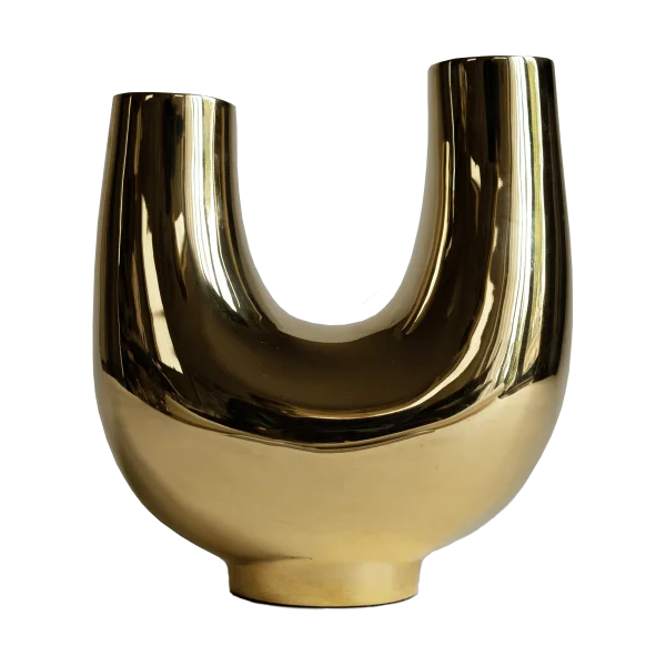 Hein Studio Kazumi vase Brass