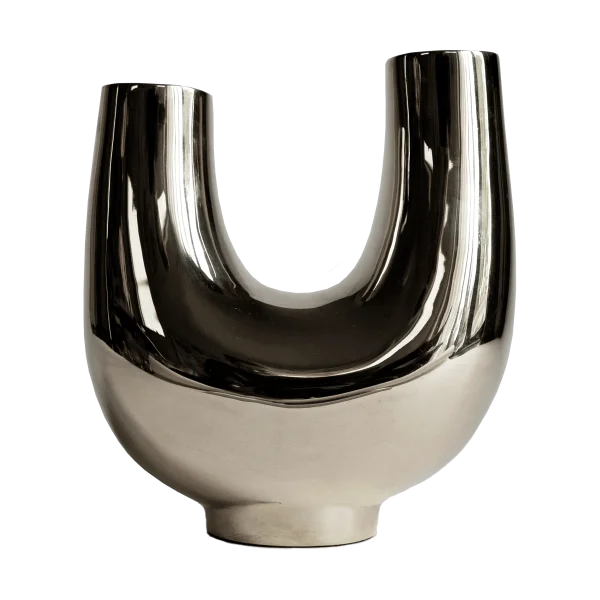 Hein Studio Kazumi vase Nickel