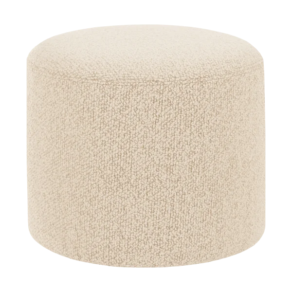Hem Bon pouf Ø50x41 cm Eggshell
