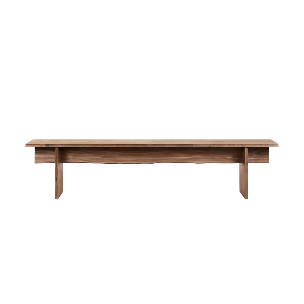 Hem Bookmatch bench 210 cm Walnut