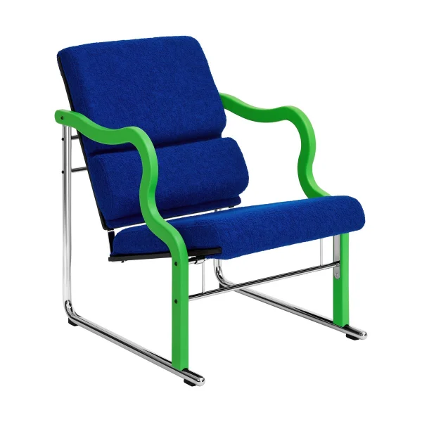 Hem Experiment 501 lounge chair Green-ultramarine