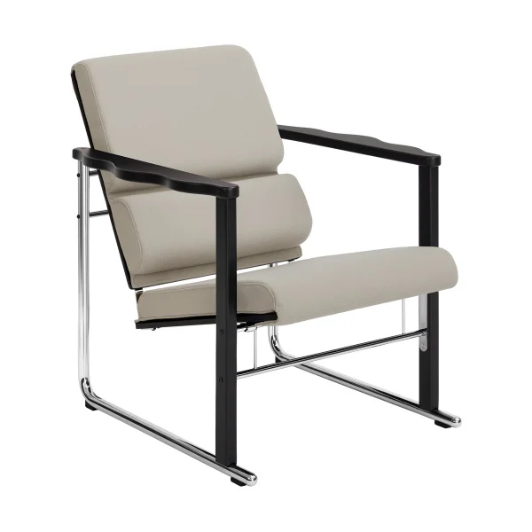 Hem Experiment 502 lounge chair Black-light beige