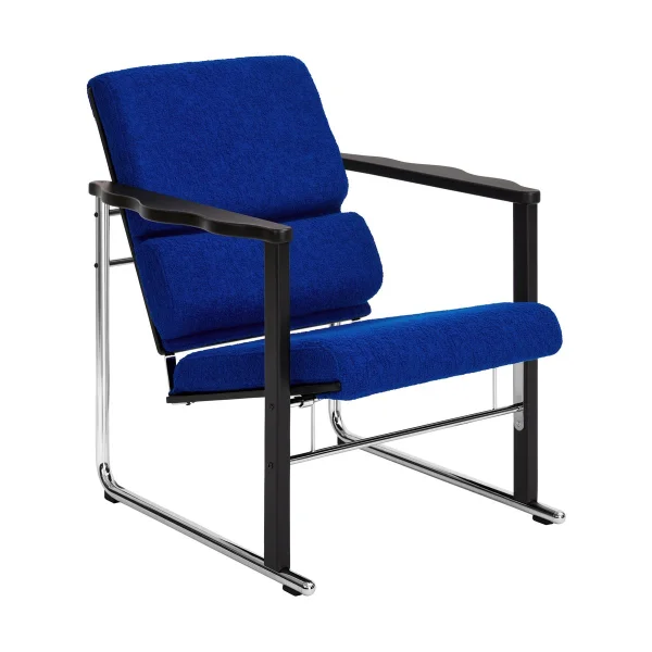 Hem Experiment 502 lounge chair Black-ultramarine