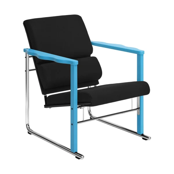 Hem Experiment 502 lounge chair Blue-black
