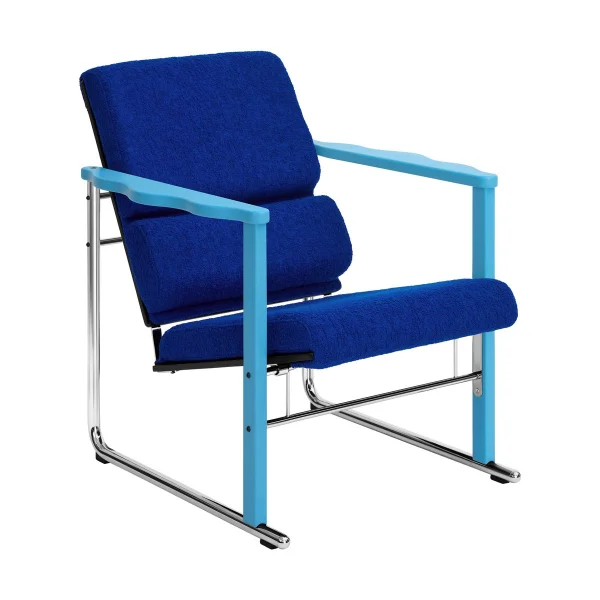 Hem Experiment 502 lounge chair Blue-ultramarine