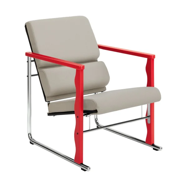 Hem Experiment 503 lounge chair Red-light beige