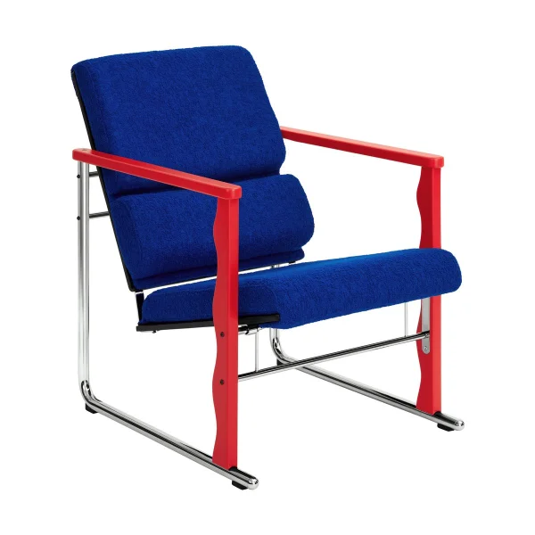 Hem Experiment 503 lounge chair Red-ultramarine
