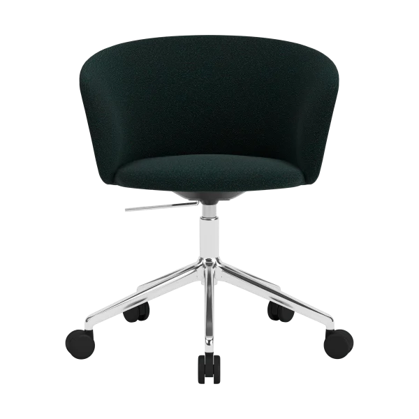 Hem Kendo Swivel office chair with 5 wheels Pine-polished aluminium