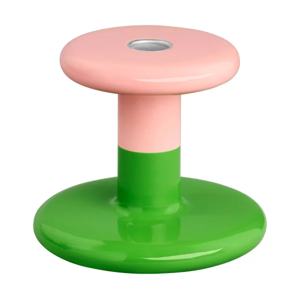 Hem Pesa candlestick Low 11 cm Pink-green