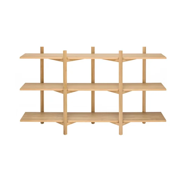 Hem Zig Zag shelf Low 175x100 cm Oak