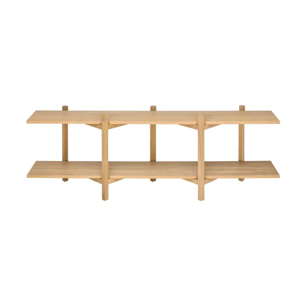 Hem Zig Zag shelf Media 194x57 cm Oak