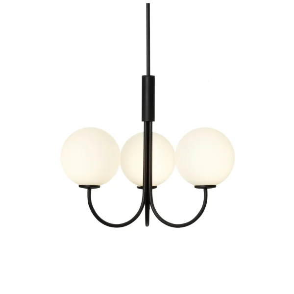 Herstal Ballon Chandelier black, Ø45 cm