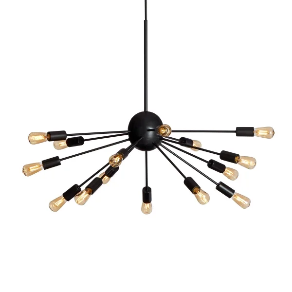 Herstal Mir ceiling lamp black