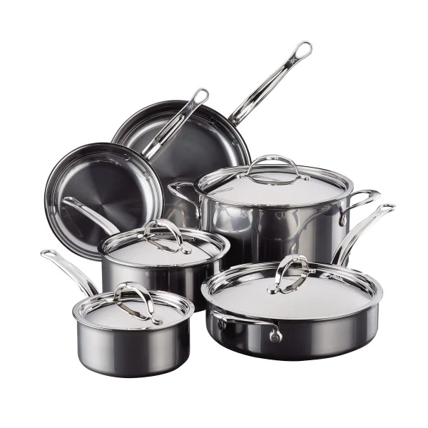 Hestan Hestan Nanobond pot and pan set 10 pieces