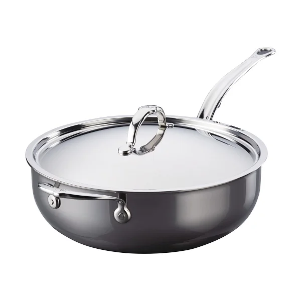Hestan Hestan Nanobond saute pan with lid 4.7 L Stainless steel