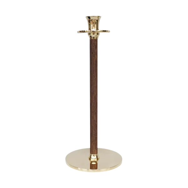 Hilke Collection Alto Basso candle holder 35 cm Brass