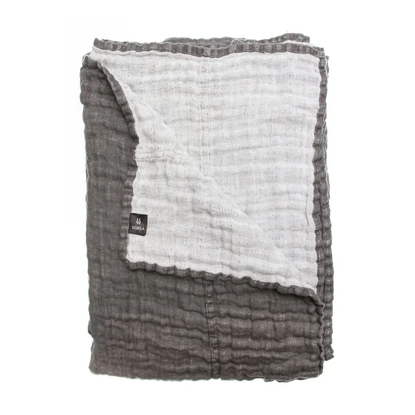Himla Hannelin bed spread charcoal (grey) 260x260 cm