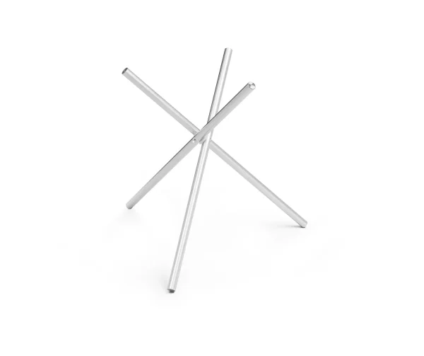 Höfats BOWL 57 tripod stand Silver