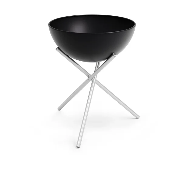 Höfats BOWL 70 fire pit Black-silver, tripod stand
