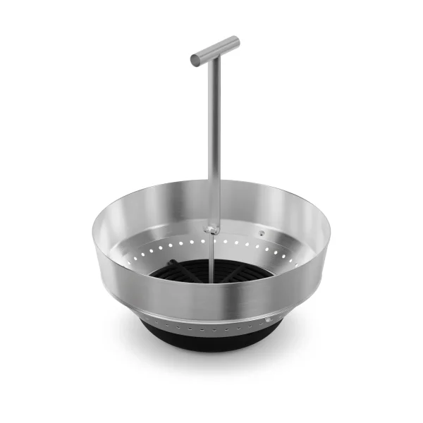 Höfats MOON 45 ashtray with extension Silver
