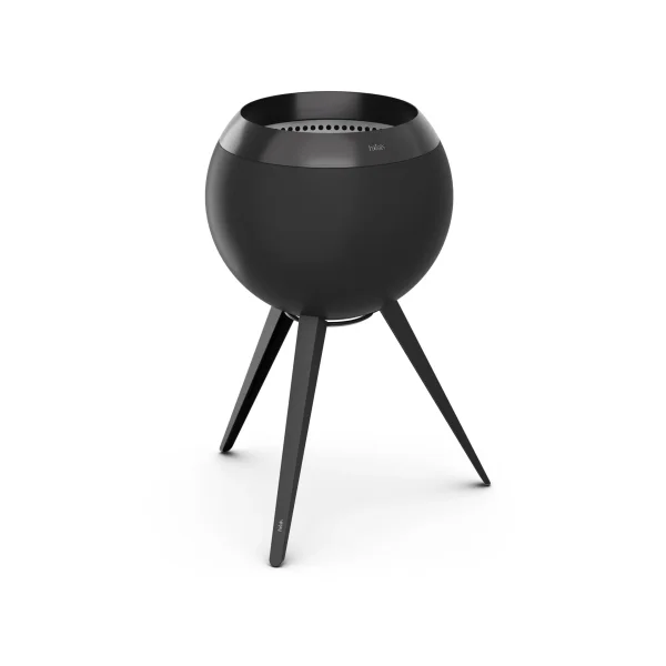 Höfats MOON 45 fireplace All black, high frame