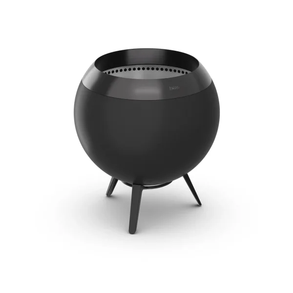 Höfats MOON 45 fireplace All black, low base